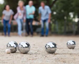 Vakantieparken met jeu-de-boules