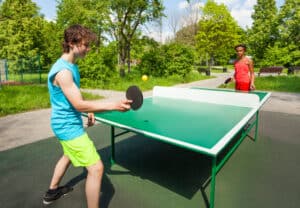 Vakantieparken met tafeltennis